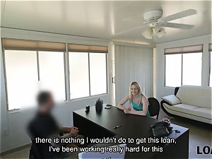 LOAN4K. Loan agent offers his help in exchange for sultry fucky-fucky